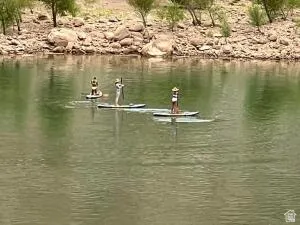 Quail Lake Paddle Boarding activity