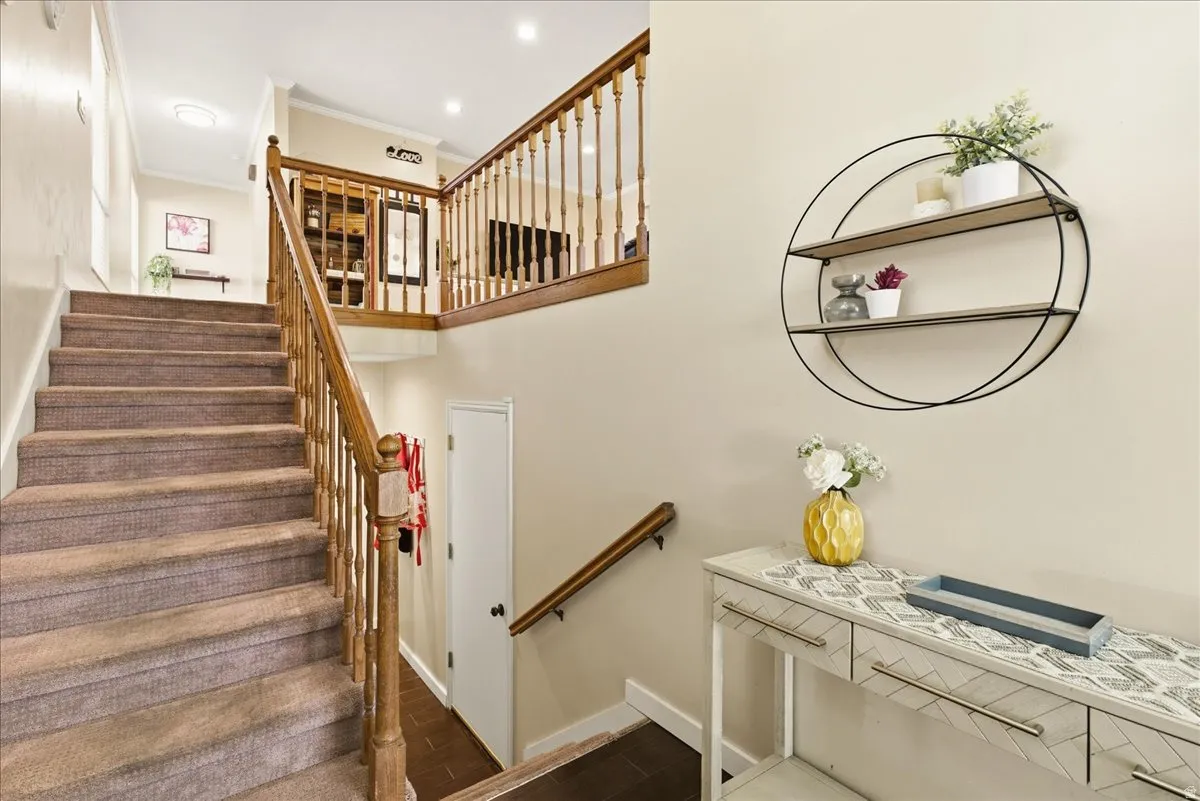 Wood-finish railing and balusters
