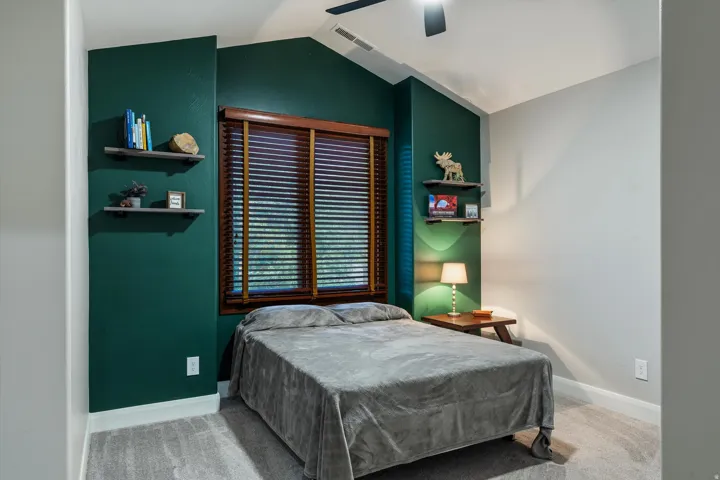Bedroom #3 with Vaulted Ceilings