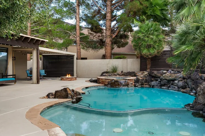 Large Covered Patio, Deck Above Pool