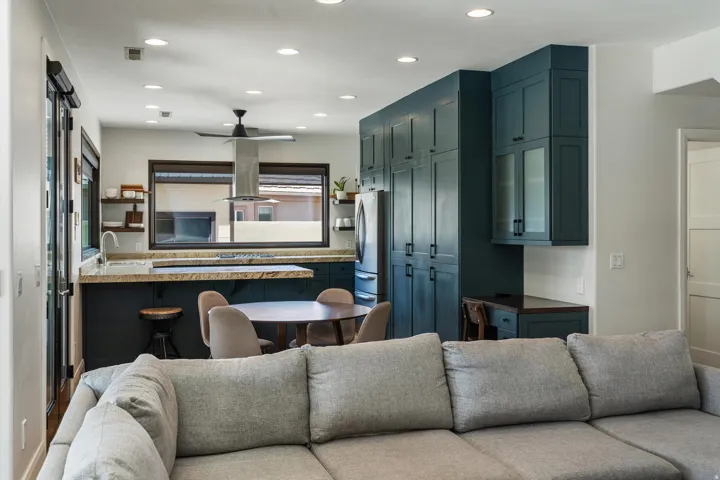 Open Concept Kitchen with Lots of Natural Light