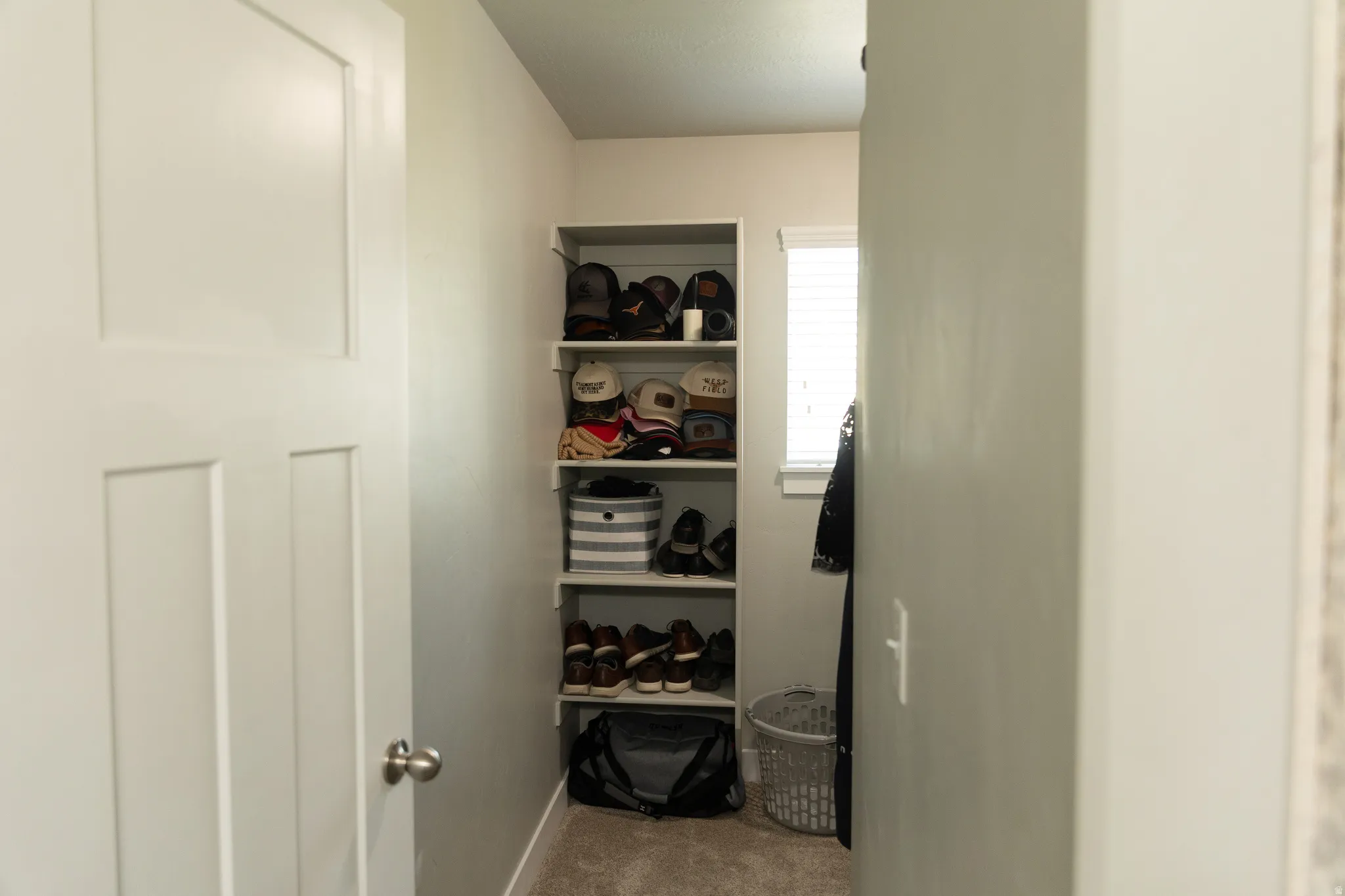 Master walk-in closet