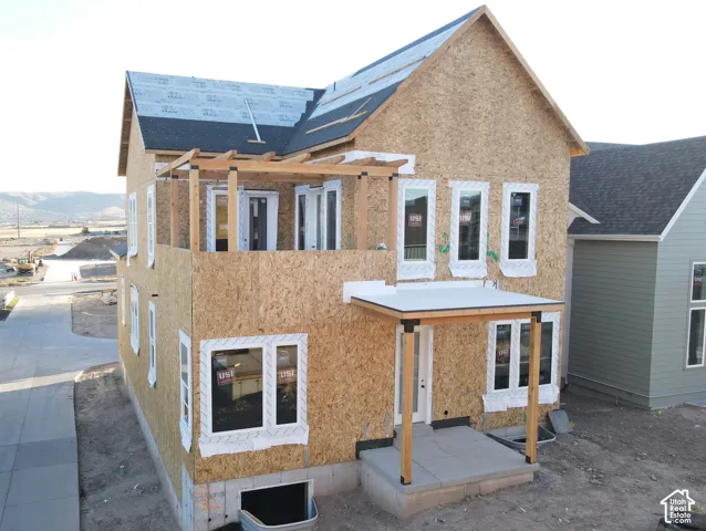 Exterior of Actual Home Progress