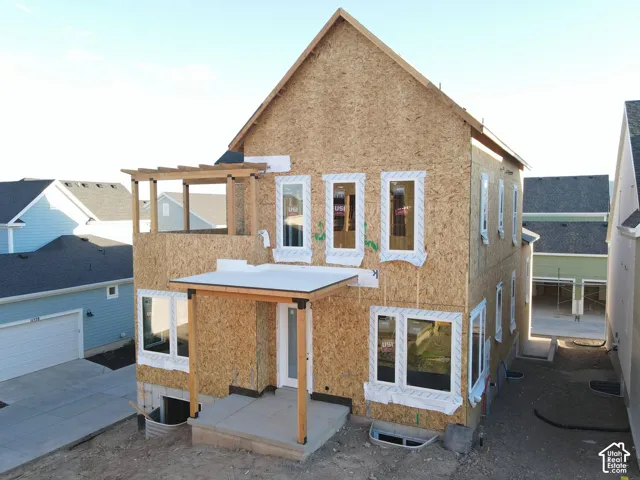 Exterior of Actual Home Progress