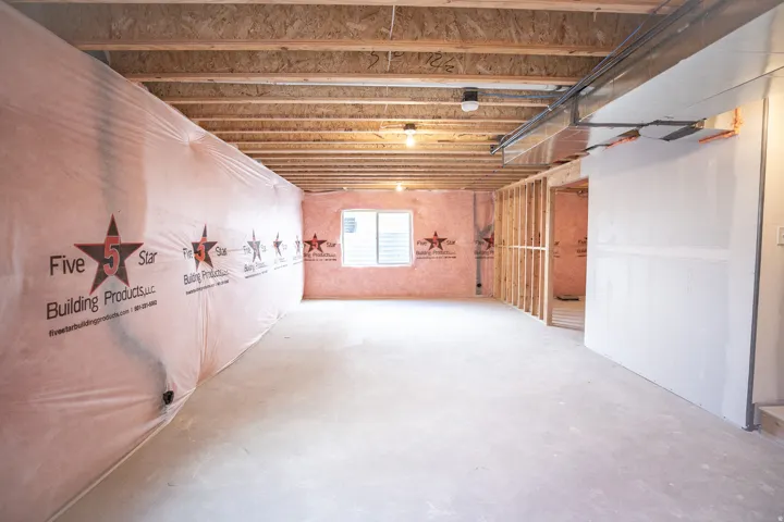 Unfinished basement