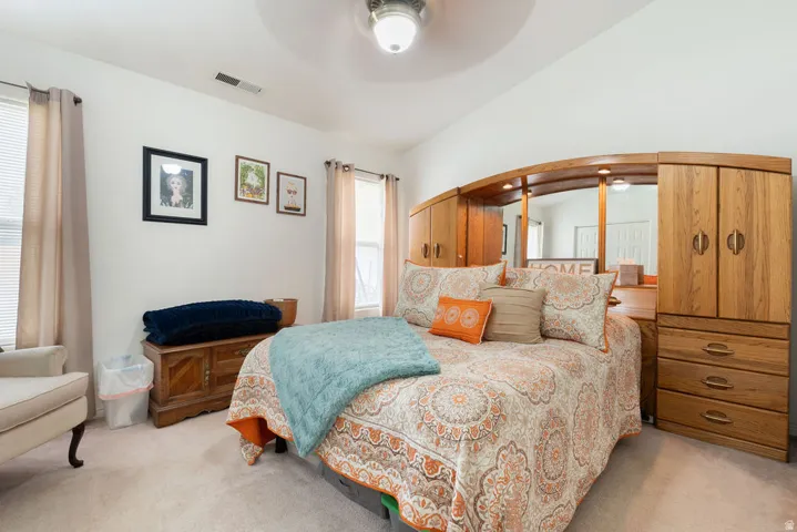 Recessed lighting and a ceiling fan fixture