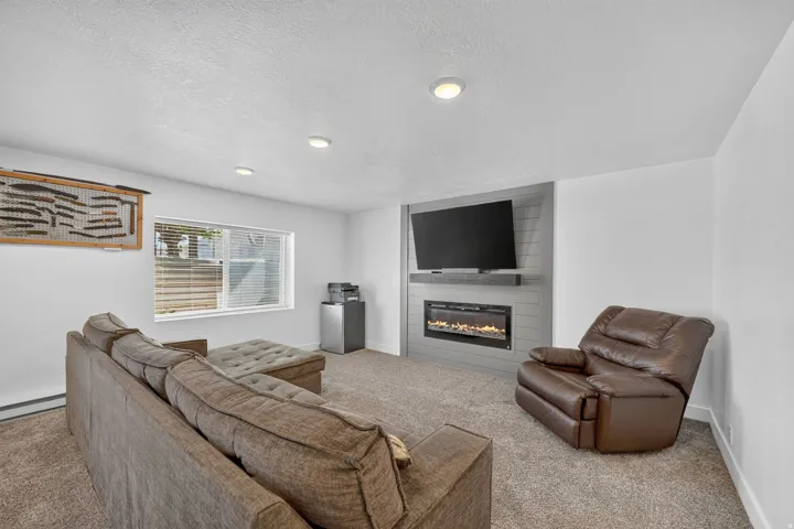 Basement Family Room separate from ADU portion.