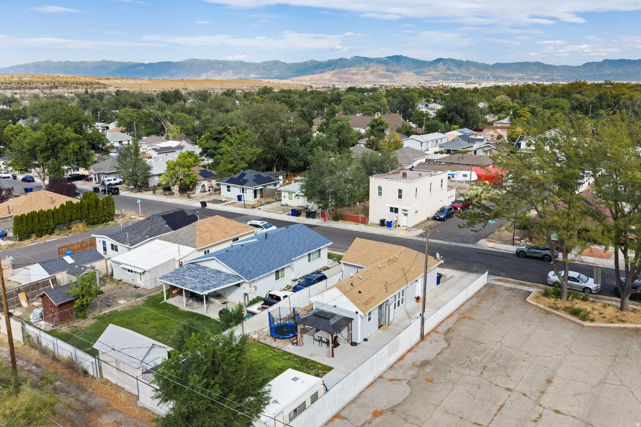 Aerial View looking Northeast
