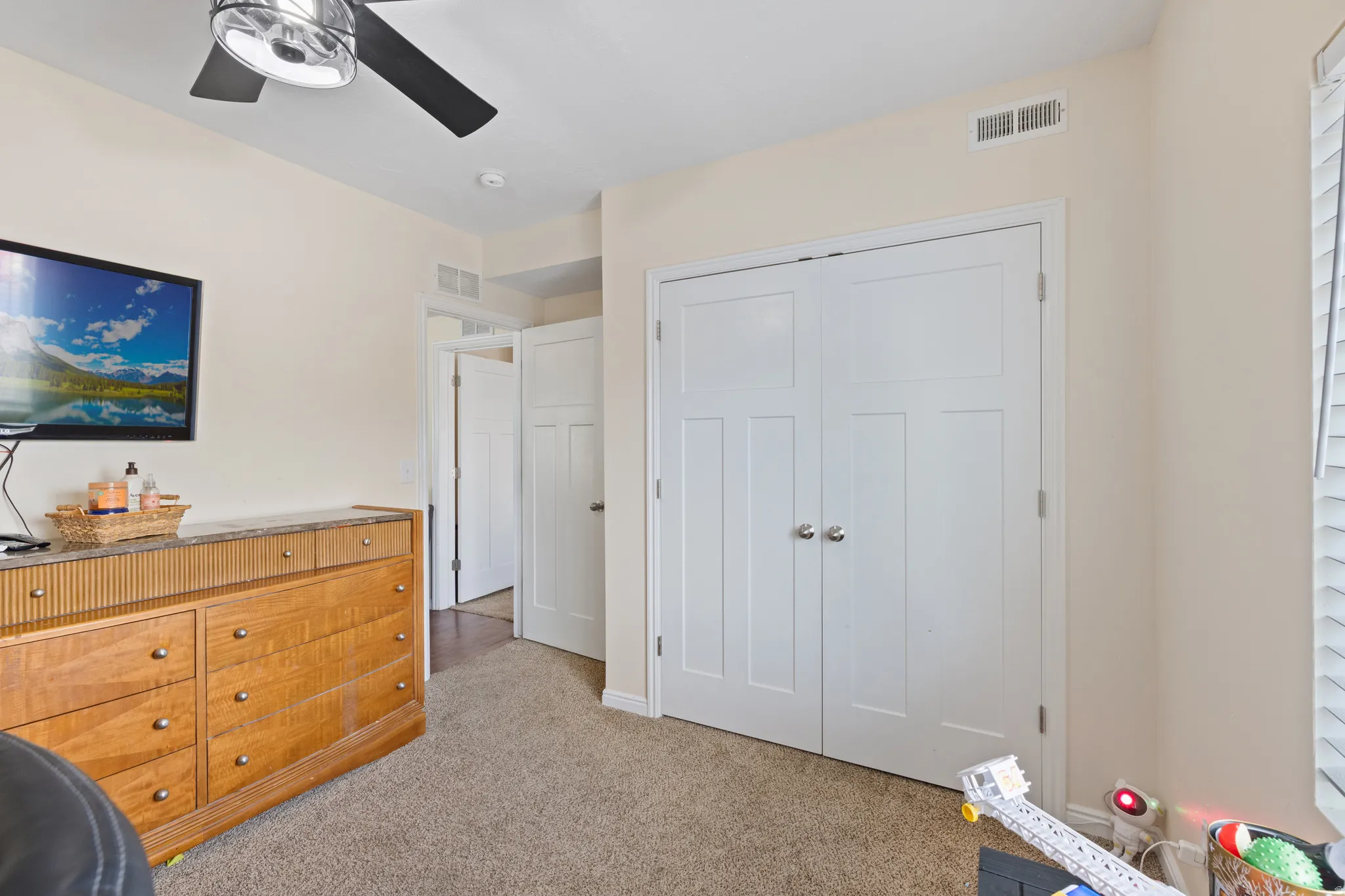 2nd Bedroom. Beautiful Doors throughout the house