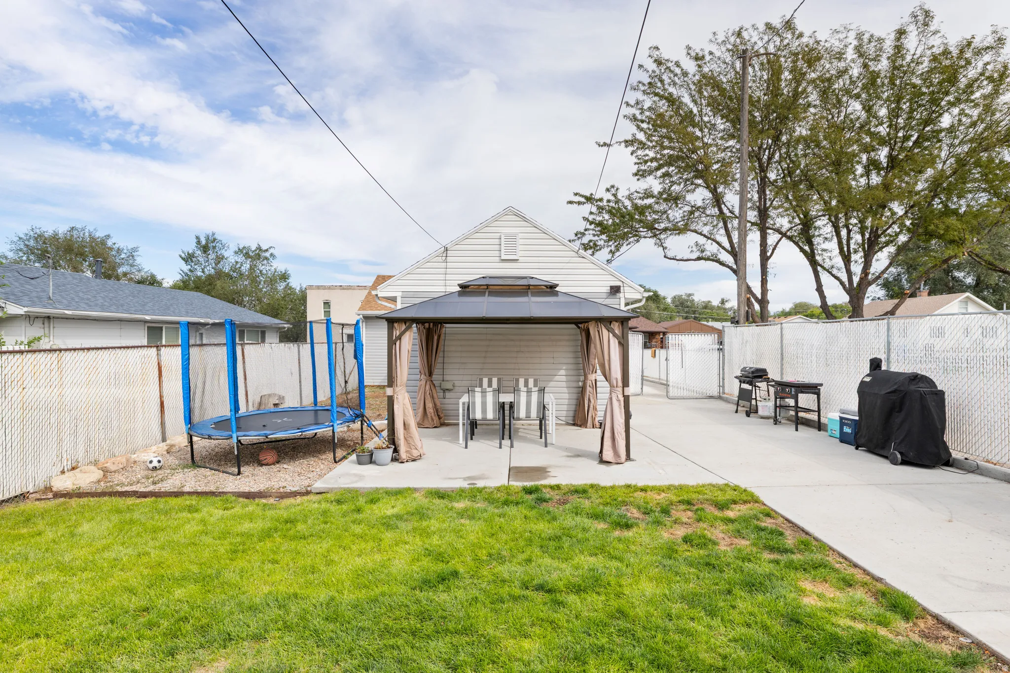 Fully Fenced Sides and Back Yards