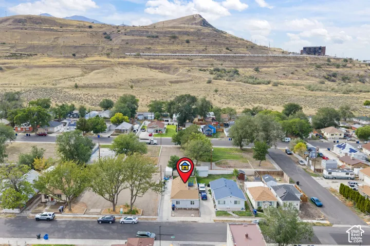 Aerial View looking West
