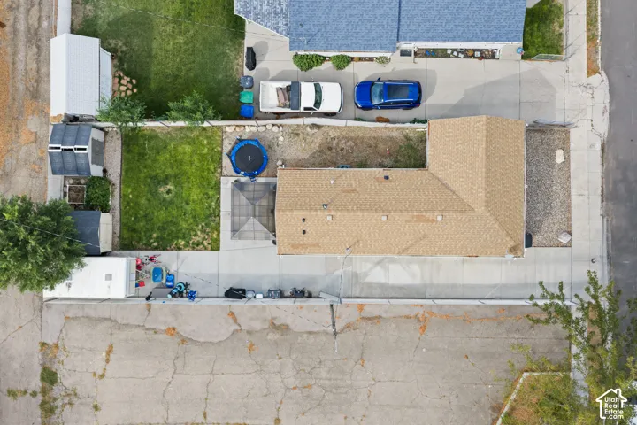Aeroal View of the lot and roof.