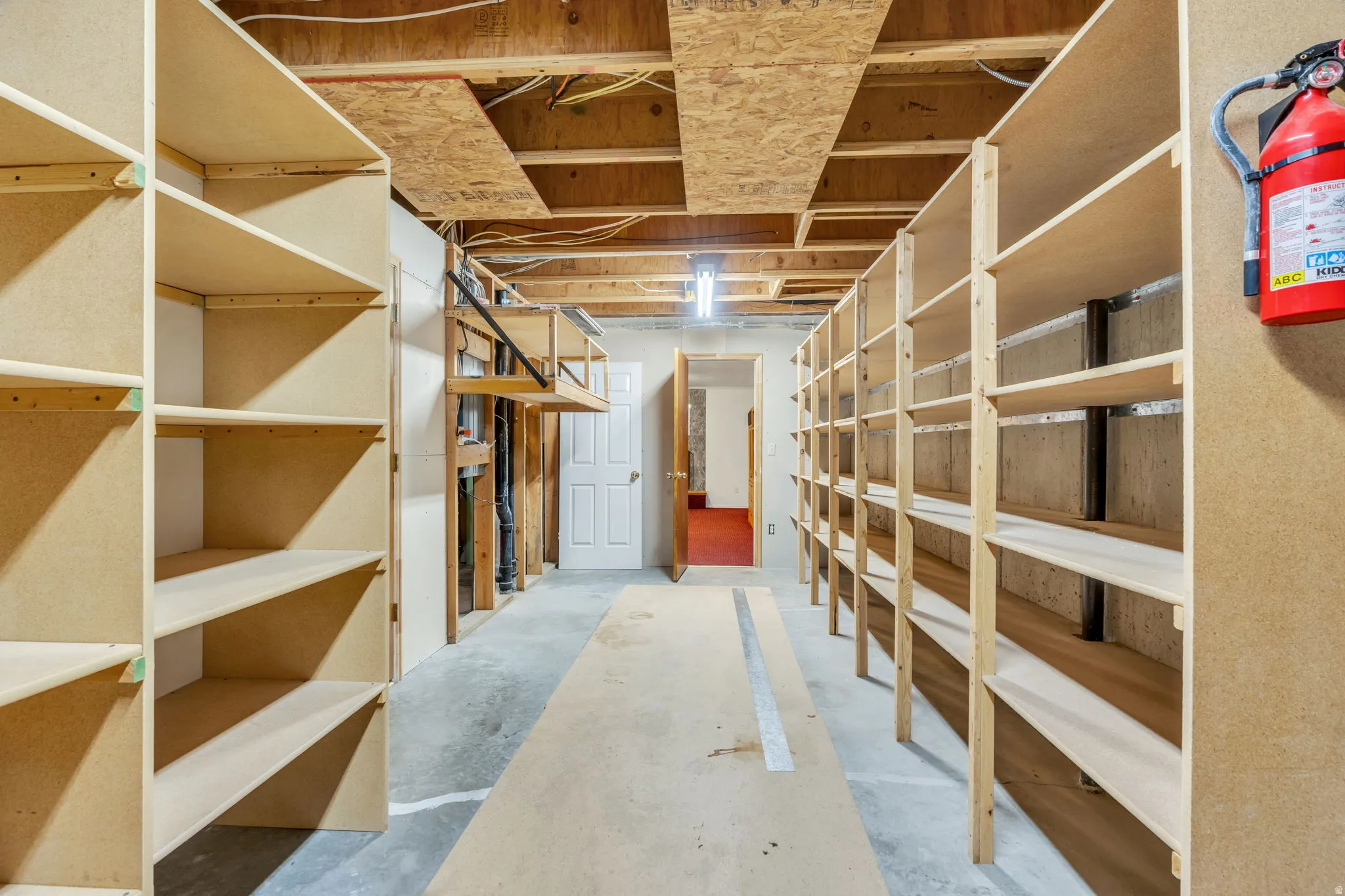 Tons of Storage Space, Cold storage room
