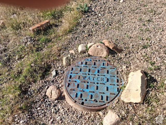WATER METER IN FRONT OF PROPERTY