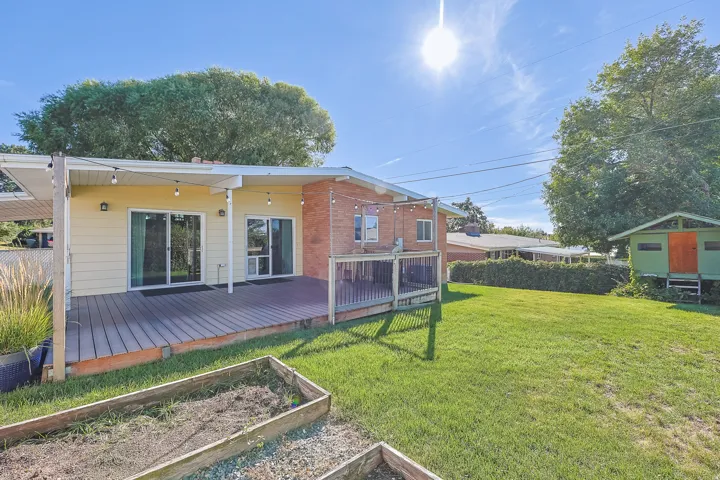 Peaceful Backyard with Updated Deck
