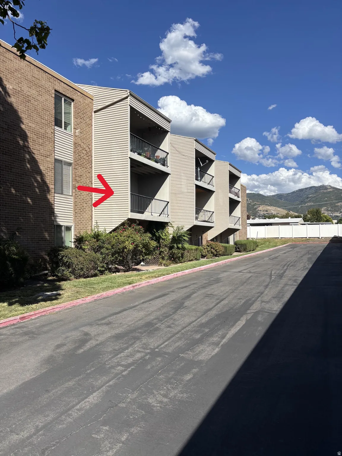 Exterior View of Balcony