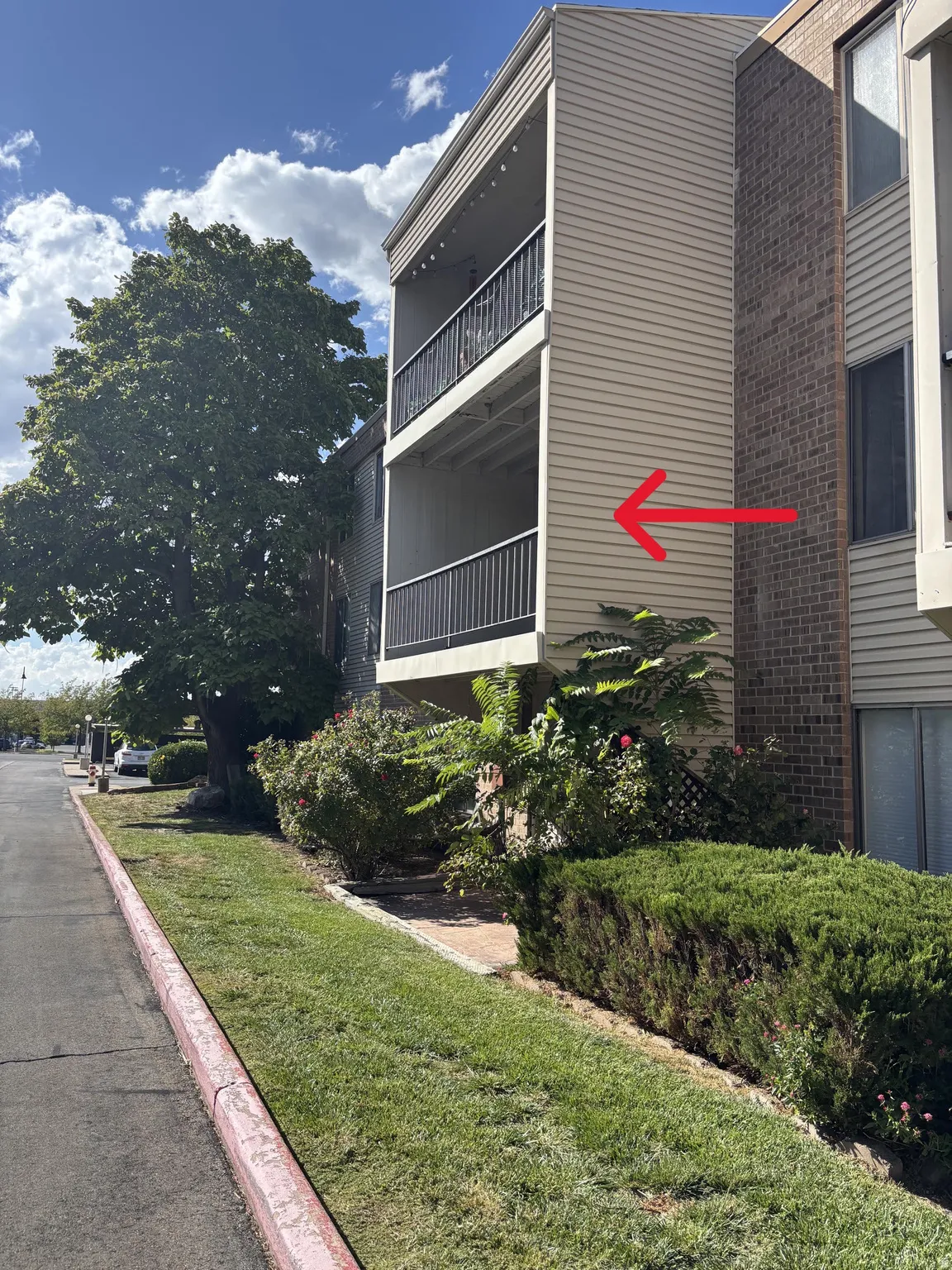 Exterior View of Balcony