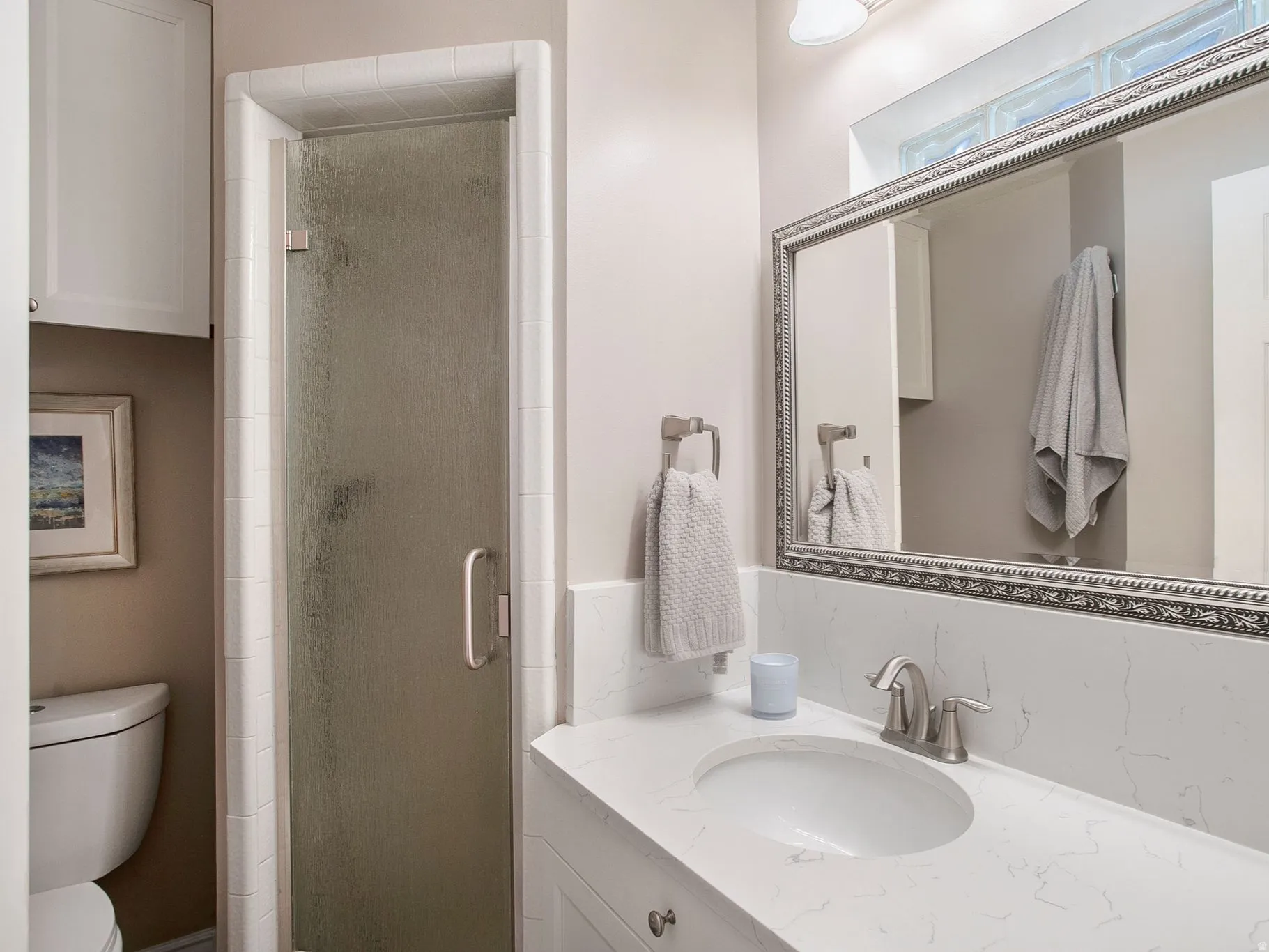 Primary 3/4 bathroom