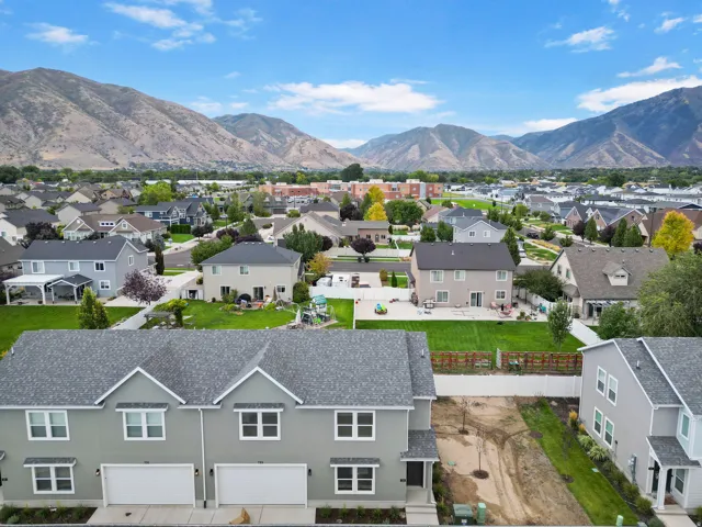 Multi-unit residential property with attached garages