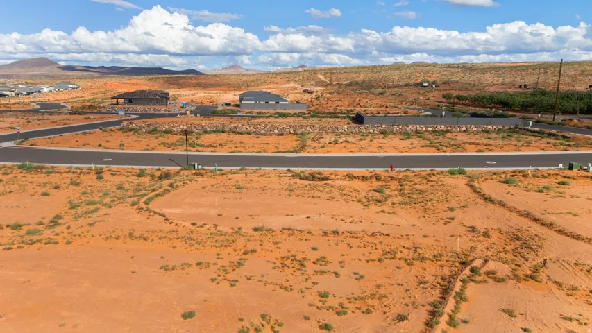 Expansive lot with undeveloped land featuring a paved road