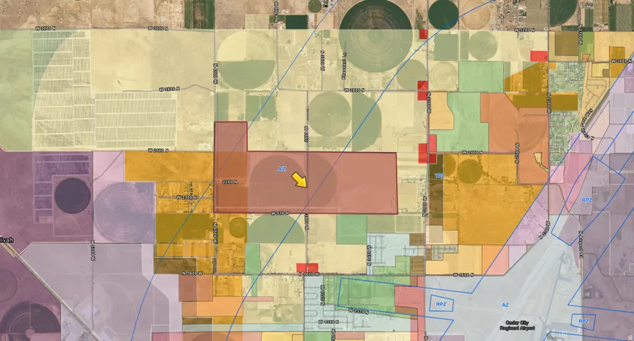 Plat Map. Illustrating the property's geographic location and surrounding land parcels