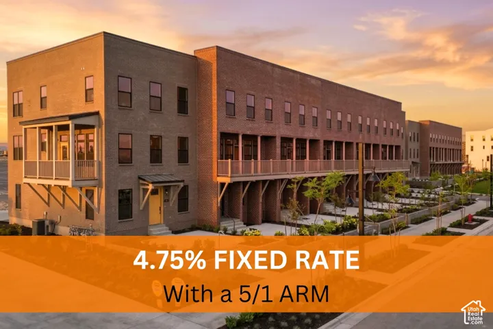 Multi-level brick exterior featuring expansive upper-level balconies, uniform fenestration, metal-roofed entrance canopy, and concrete walkway