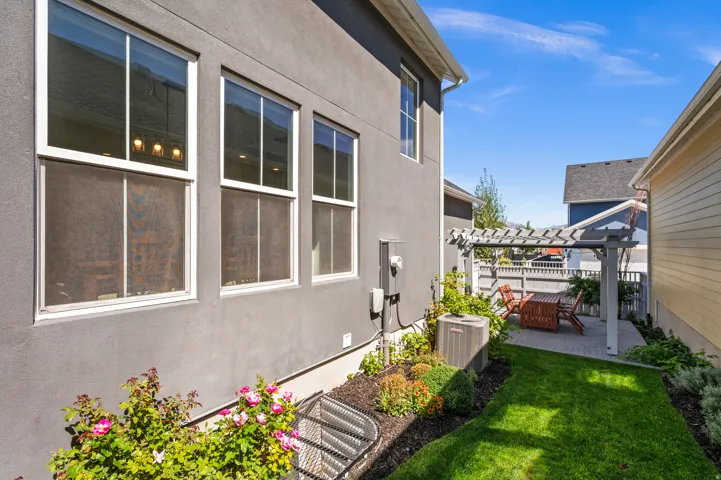 Private patio featuring a pergola and paved surface