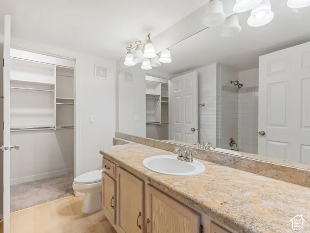 Primary Bath with Walk In Closet