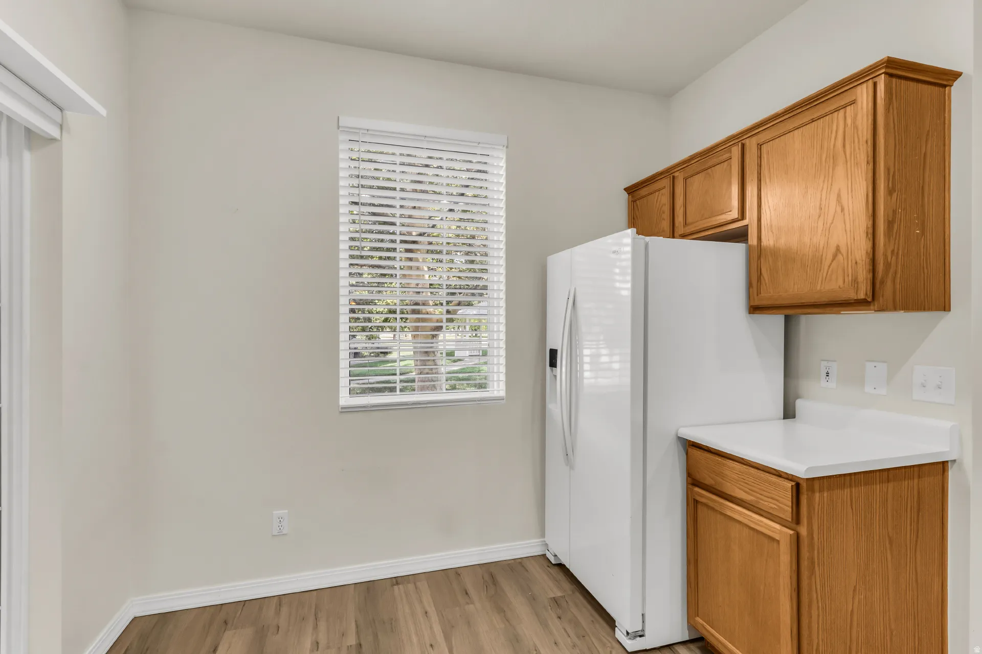 Kitchen fridge.