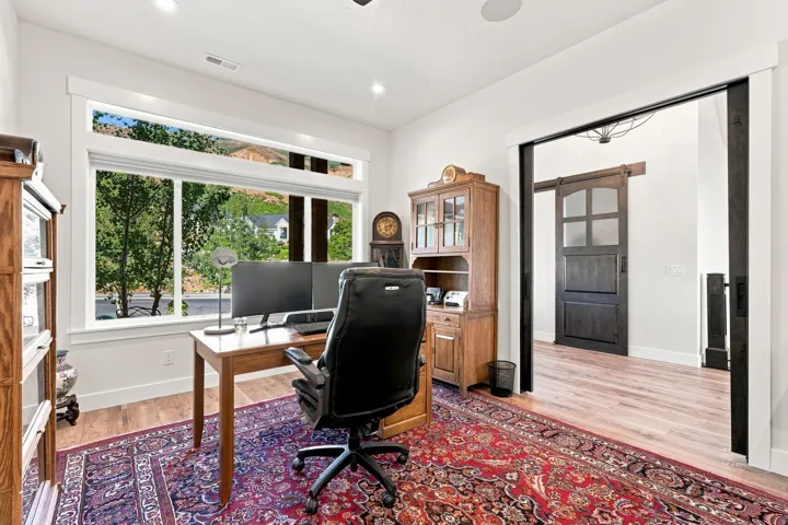 Currently setup as an office. Can otherwise be used as a formal dining room directly off the  butler pantry.