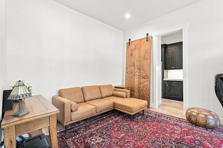 Currently setup as an office. Can otherwise be used as a formal dining room directly off the  butler pantry.