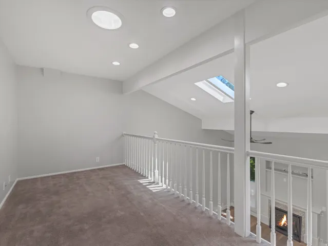 SECOND FLOOR Loft area that's perfect for a reading nook or private work space or gaming area or ???