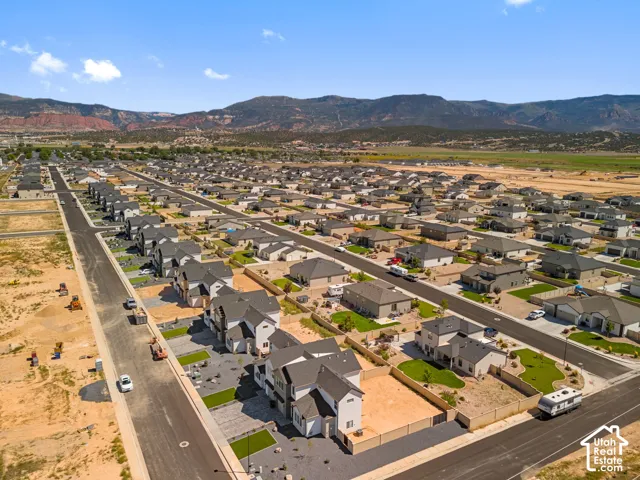 Expansive residential development featuring paved streets and established homes