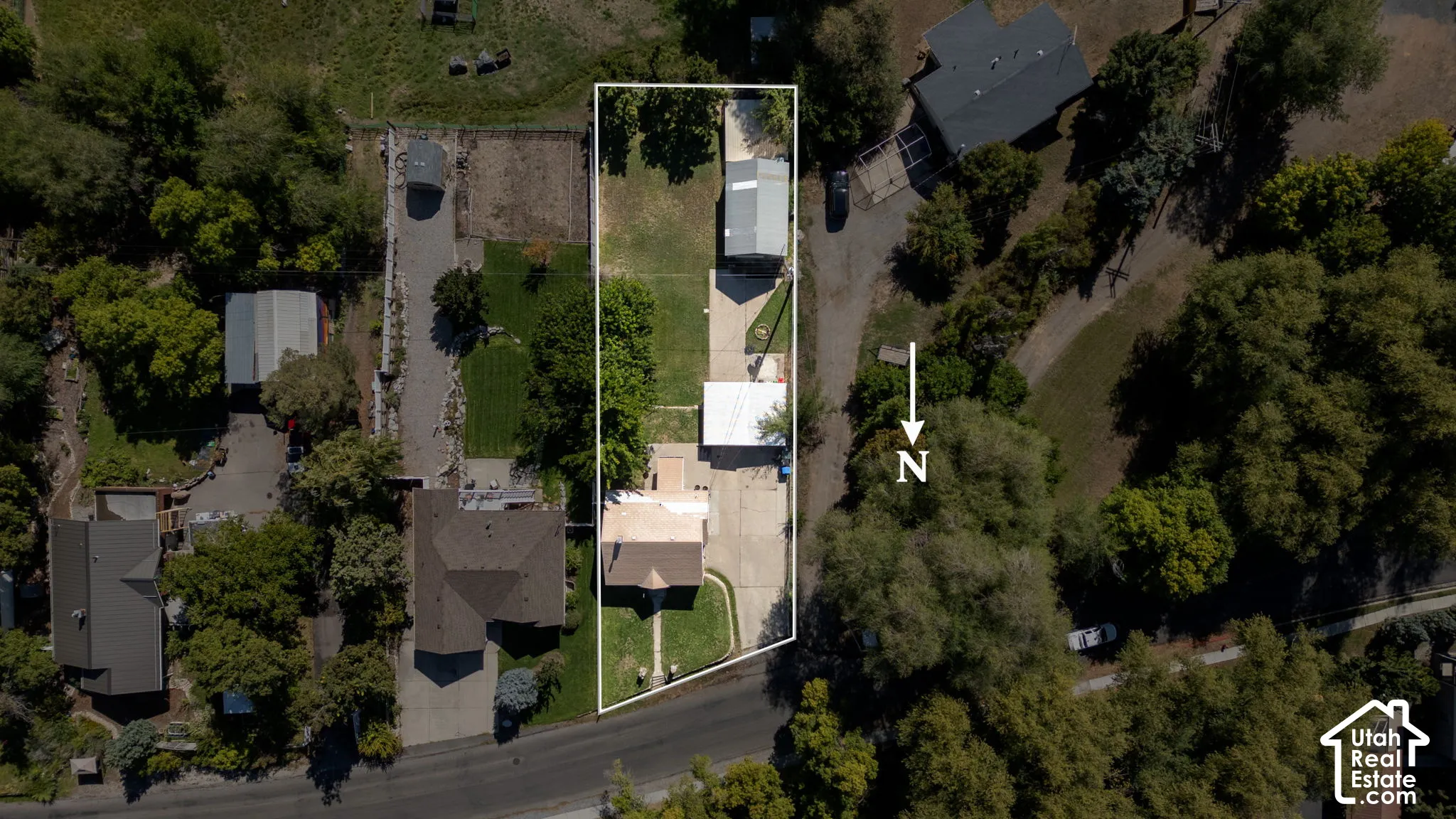 Lot with lot lines