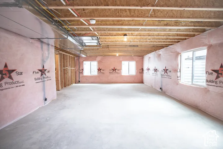 Unfinished basement