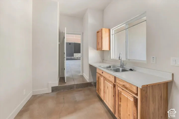 Entrance to interior of detached garage