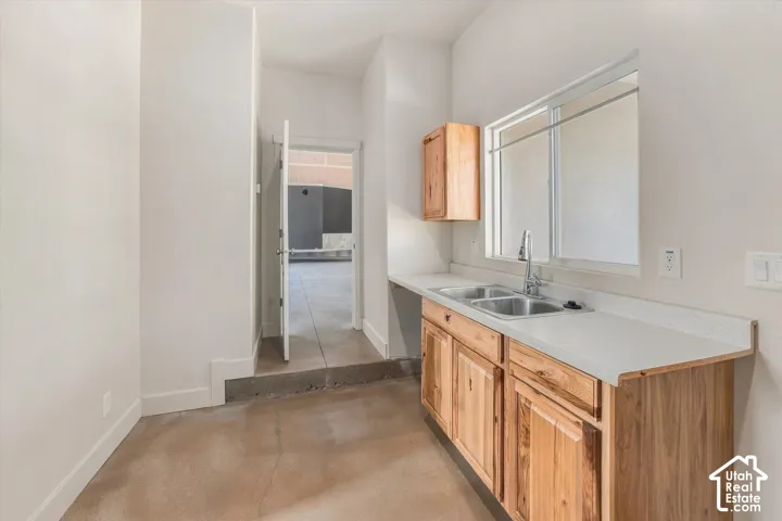 Entrance to interior of detached garage