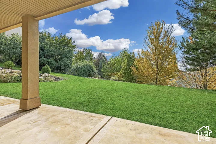 Covered patio
