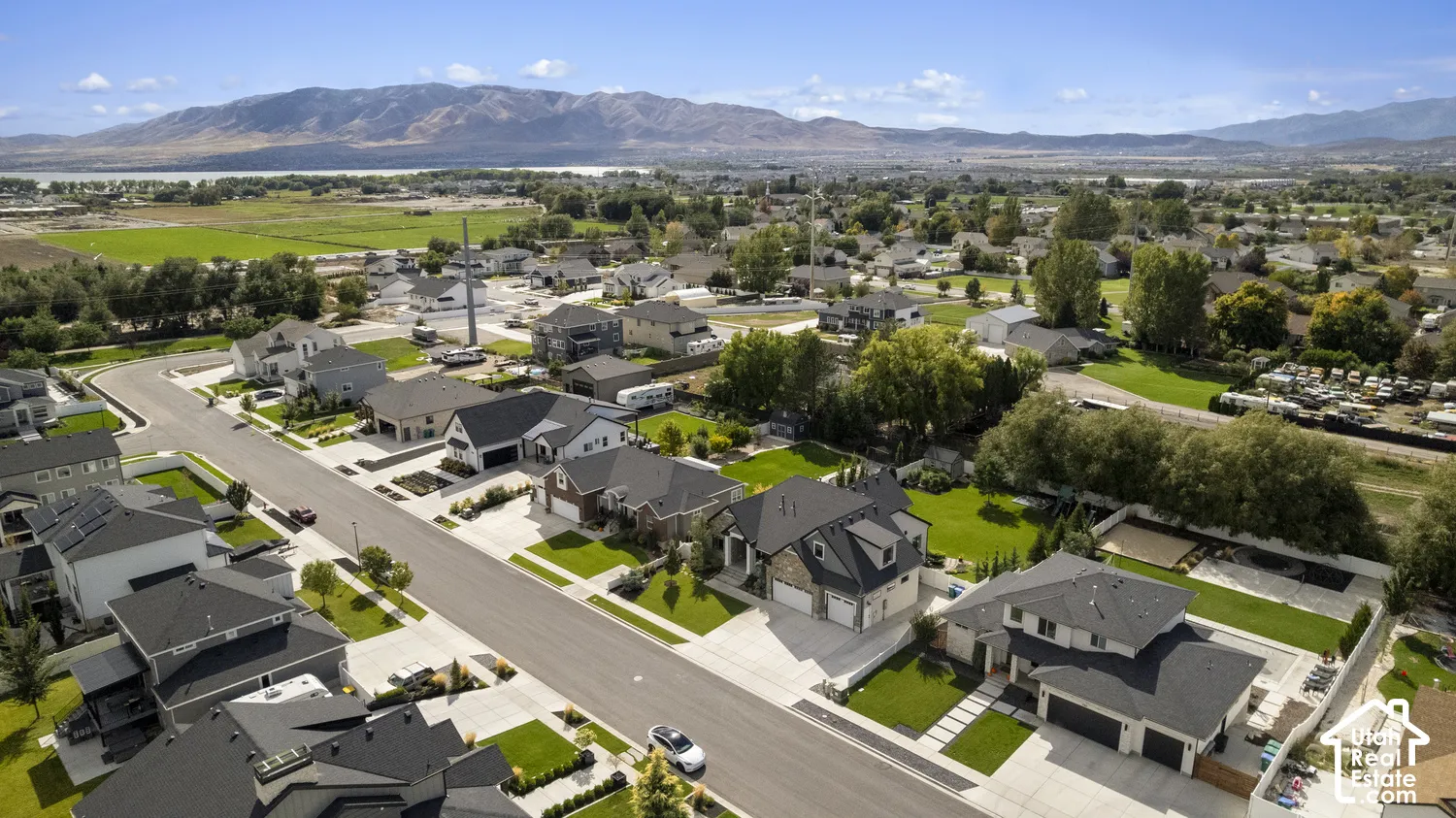 Residential neighborhood featuring paved streets and established homes