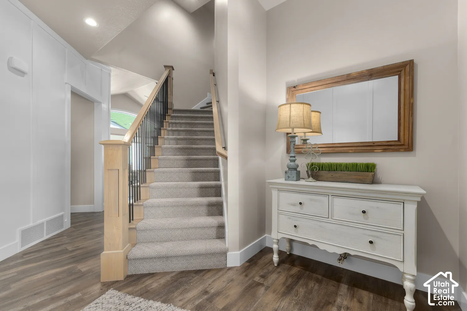 Entry Way, Stairs leading to Loft