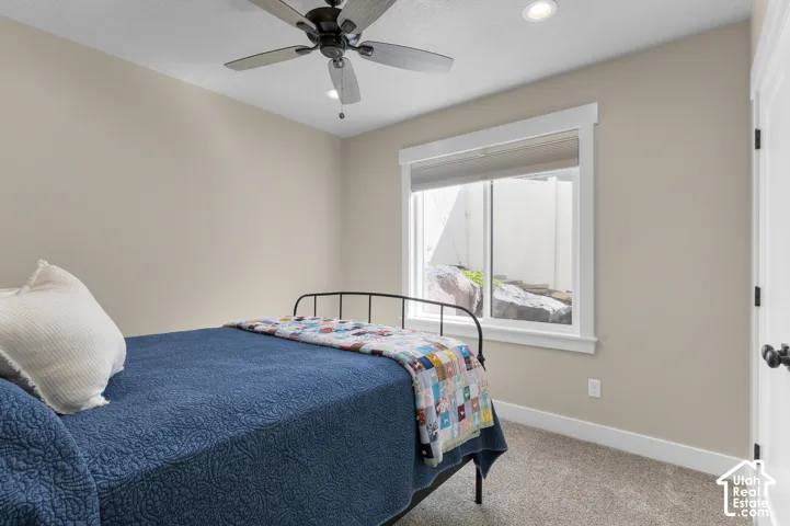 Basement bedroom
