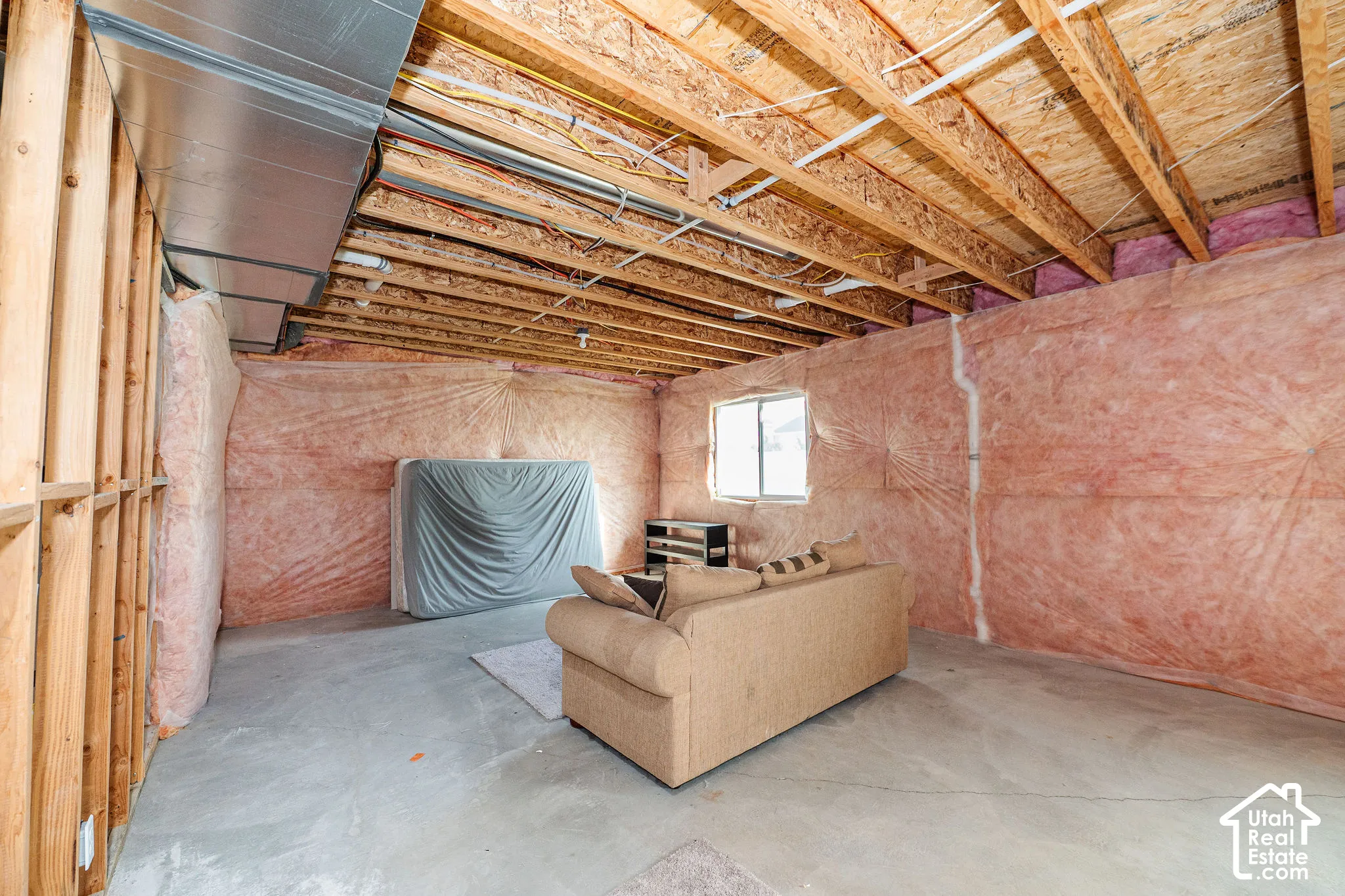 Unfinished basement