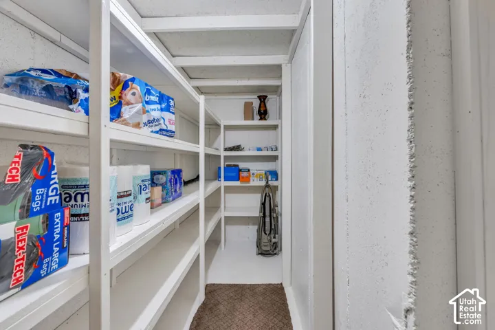 Cold storage beneath the porch