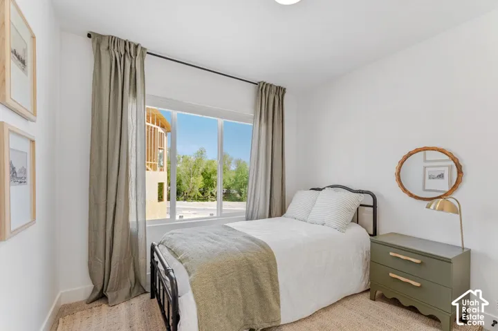 Neutral wall paint throughout