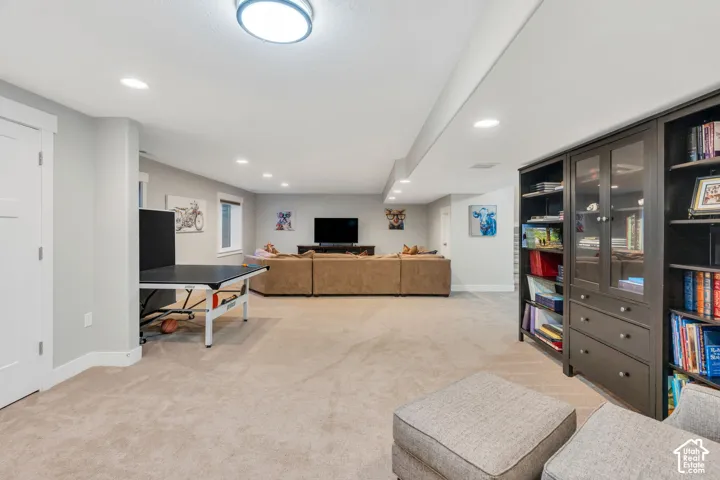 Basement family room