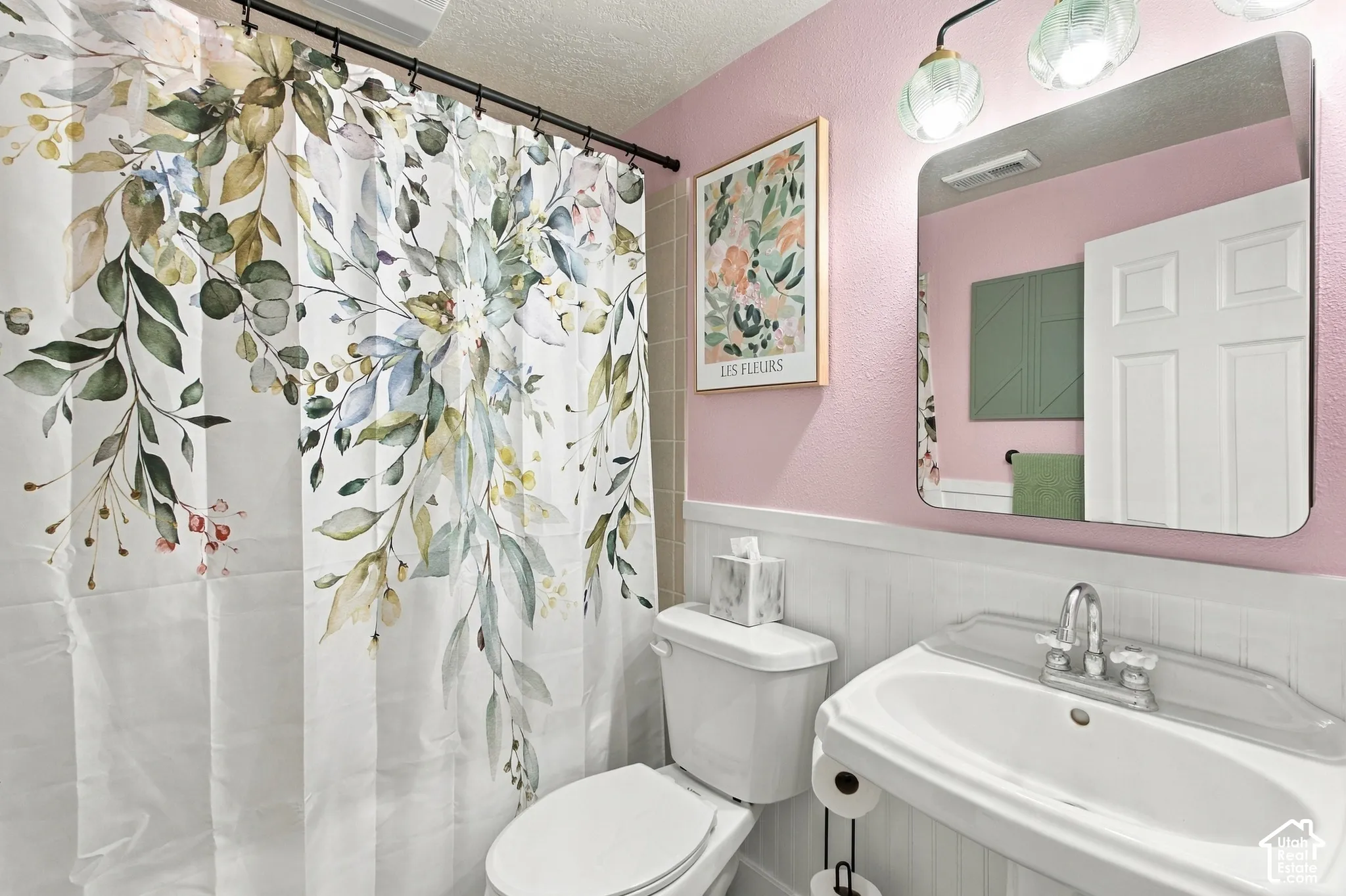 Bathroom in the basement.