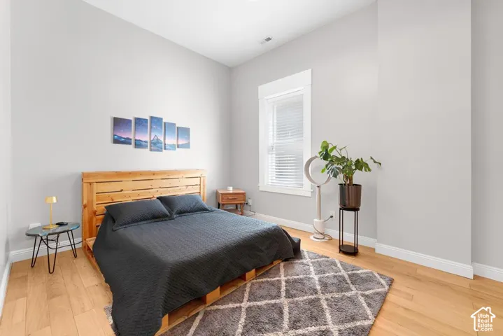 Hardwood-style flooring throughout