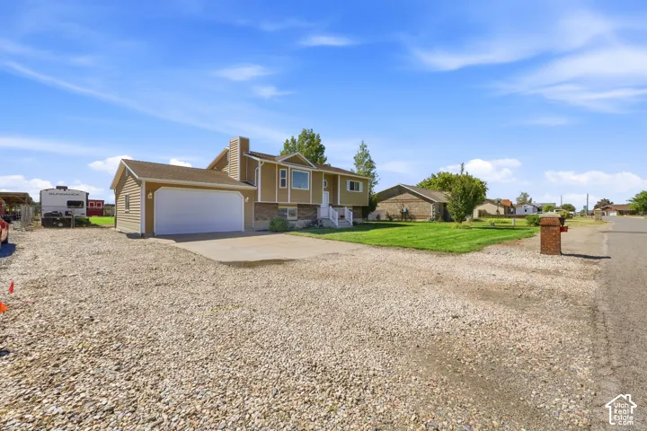 Extra parking next to driveway