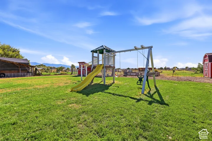 Playground included