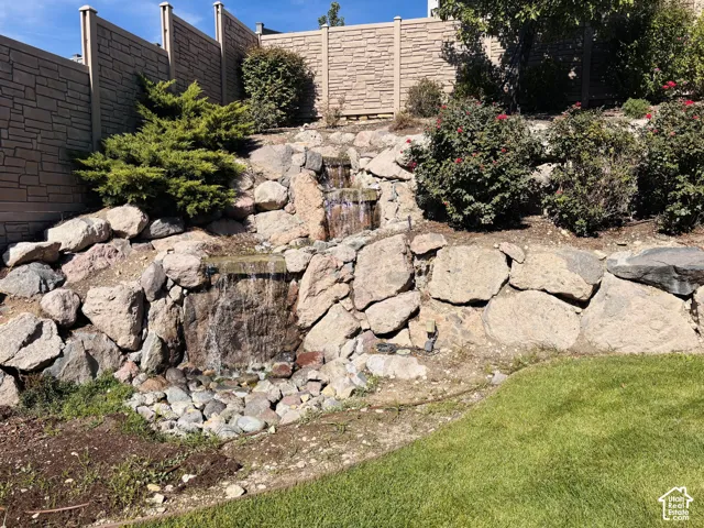 Backyard Waterfall
